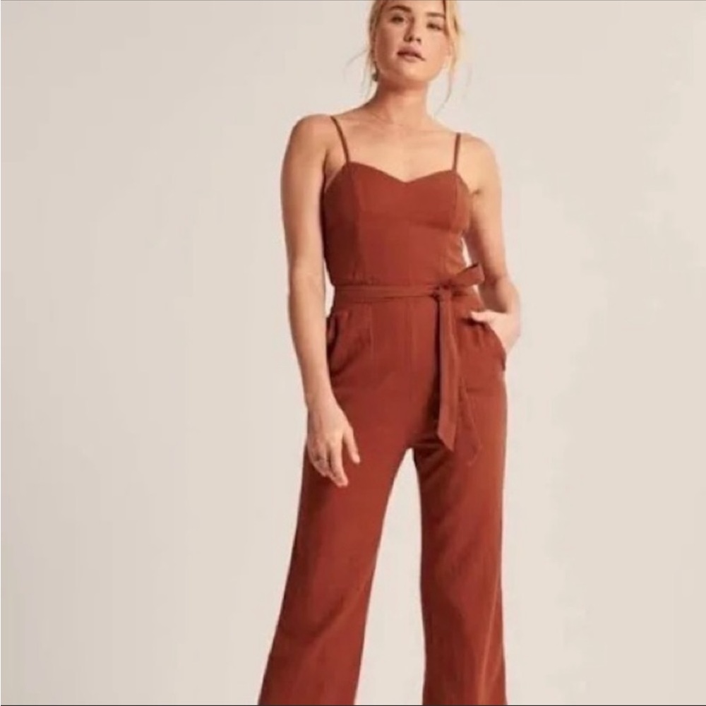 Abercrombie & Fitch linen jumpsuit